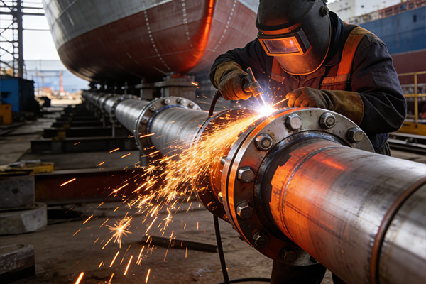 Local enhanced heat treatment process improves the fatigue life of large flanges.