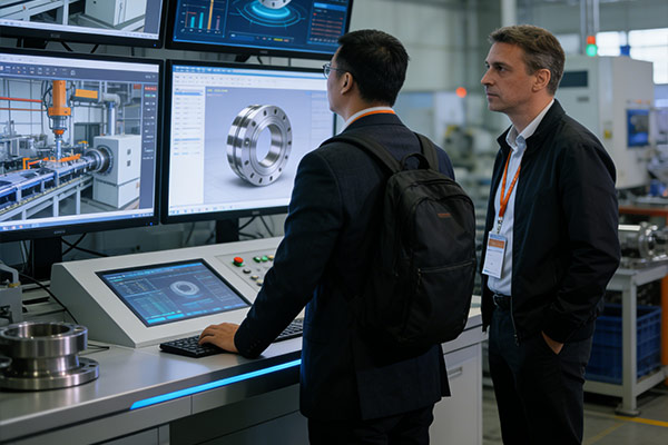 The intelligent flange condition monitoring system based on the Internet of Things has entered the testing phase.